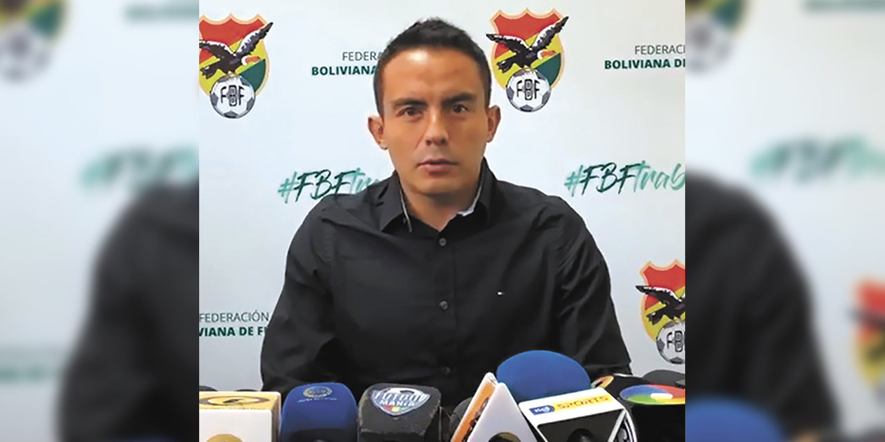 Carlos Pino, coordinador de la Selección nacional. | Foto: FBF