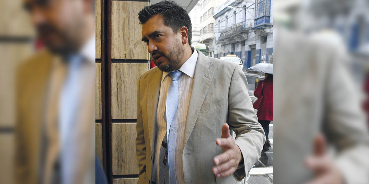  Cristian Camacho, asesor legal de la FBF. // FOTO: APG