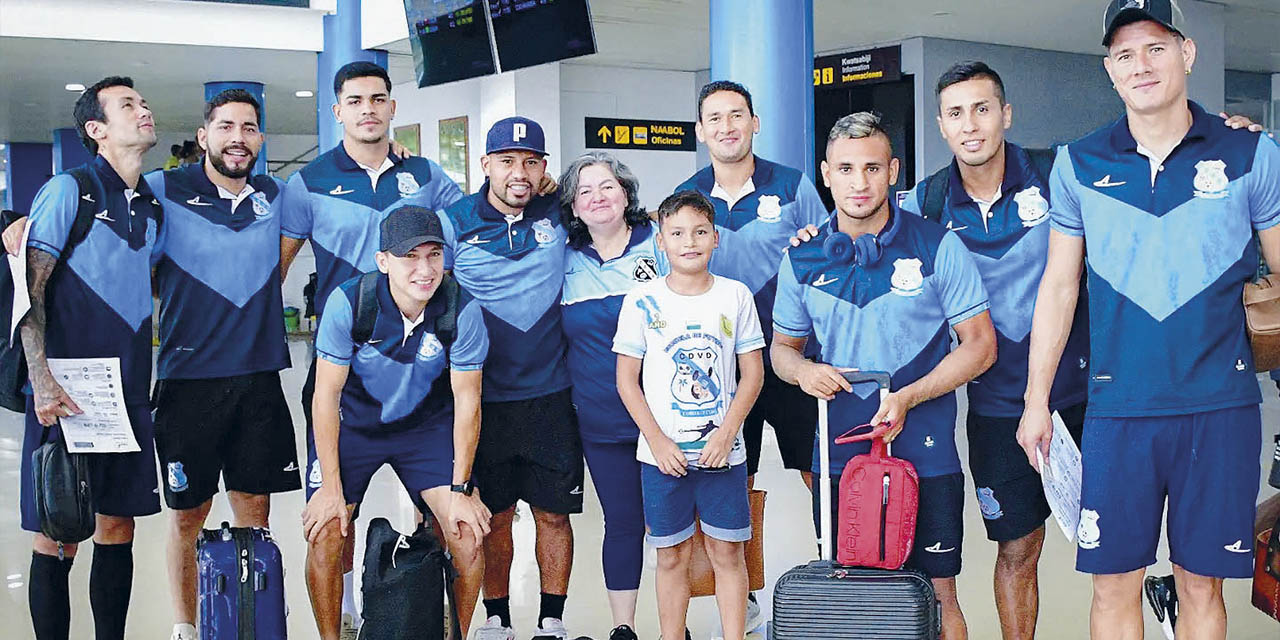 Integrantes del equipo pandino de Vaca Díez confían en sacar un resultado positivo en su visita a Oriente, en Santa Cruz. | Foto: Vaca Diez