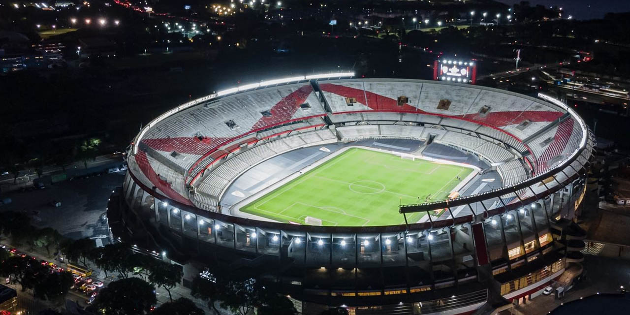 El estadio Monumental de River Plate es candidato para recibir la final de la Libertadores. | Foto: Argenta