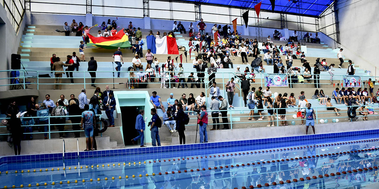 Una escena del evento promocional de los Juegos Olímpicos y Paralímpicos París 2024.