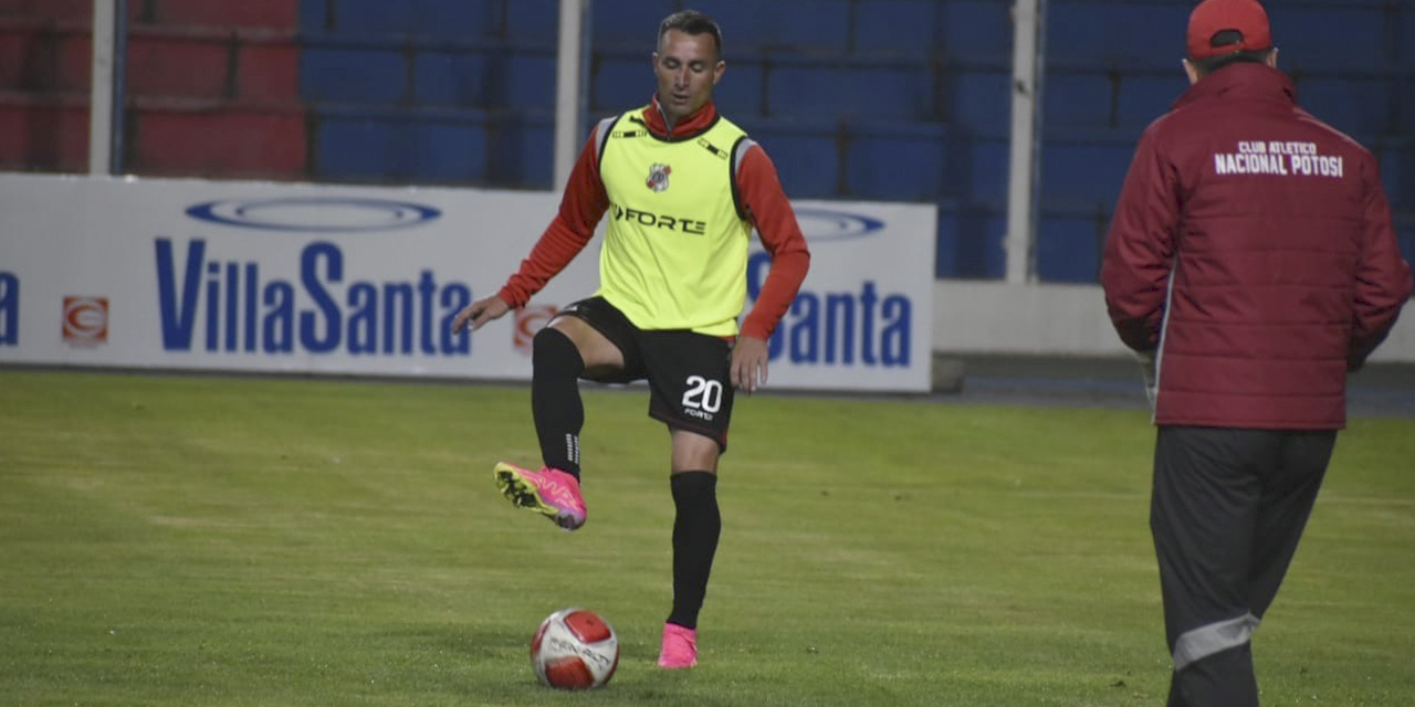 Martín Prost, la carta de gol de Nacional Potosí.
