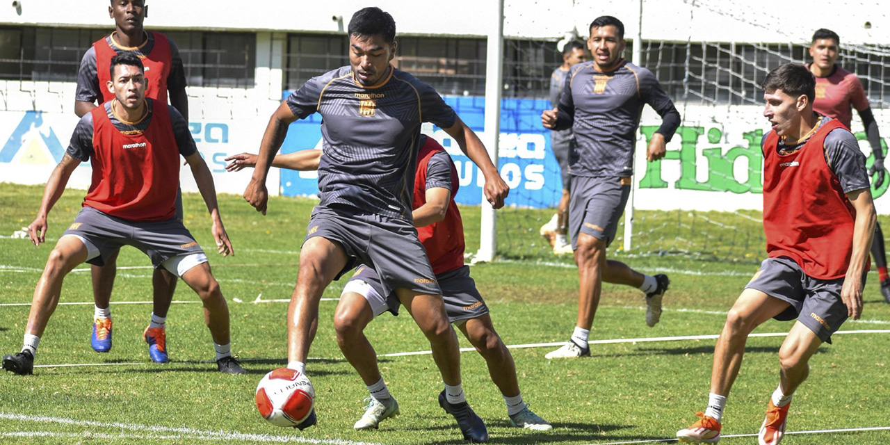 El equipo atigrado se prepara para recibir a Huachipato por Copa Libertadores.