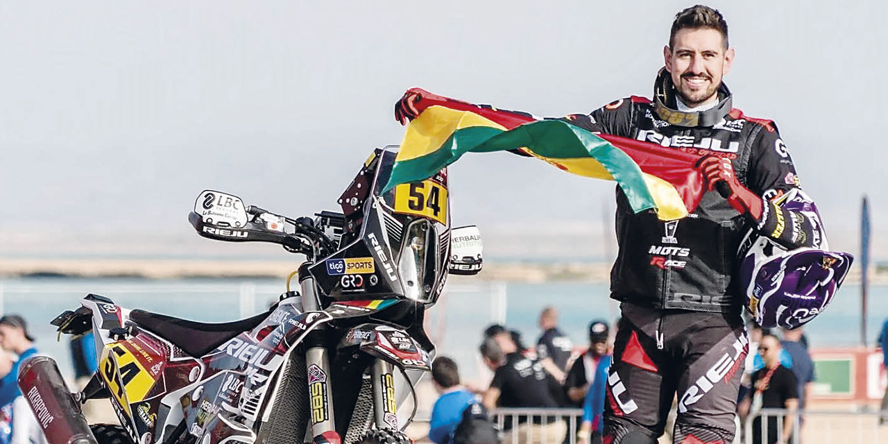 El motociclista Daniel Nosiglia correrá su séptimo Rally Dakar en 2025.