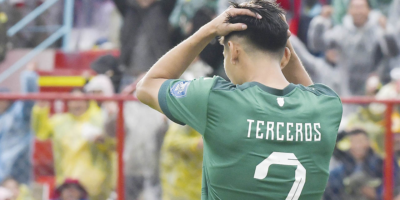 Miguel Terceros siente el resultado que logró la Verde.