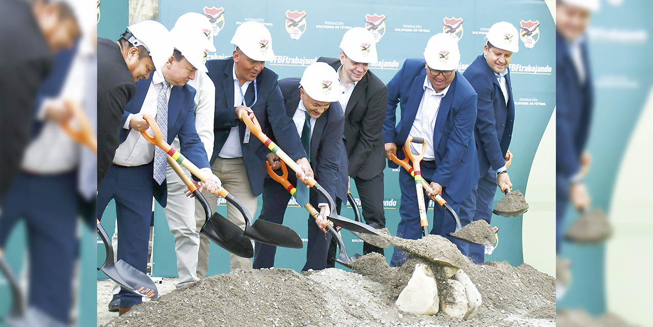 El inicio de las obras donde se construirá la Casa de la Verde.
