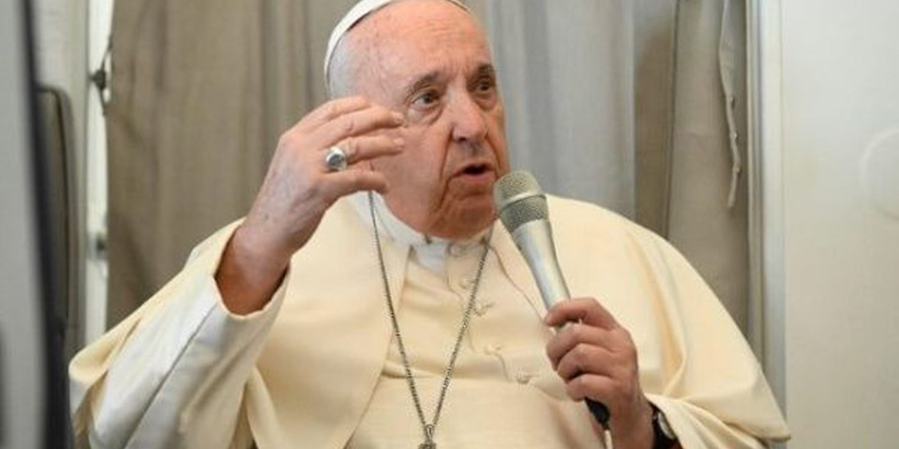 El papa Francisco 