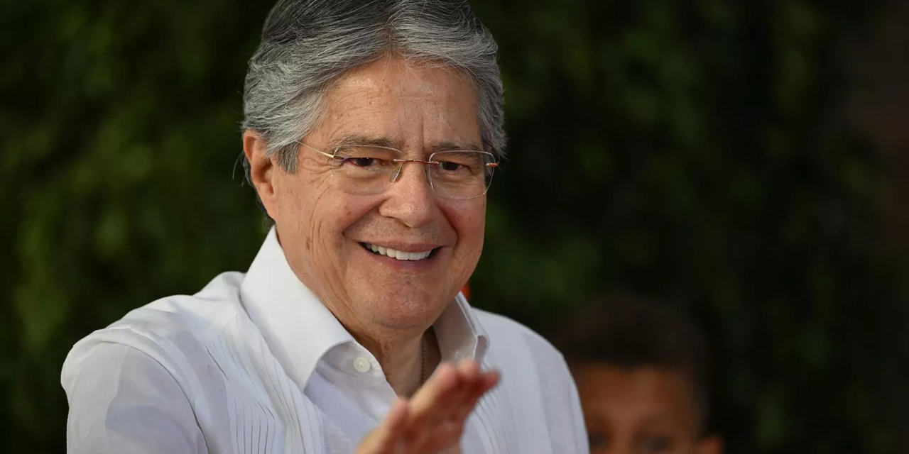El presidente de Ecuador, Guillermo Lasso.