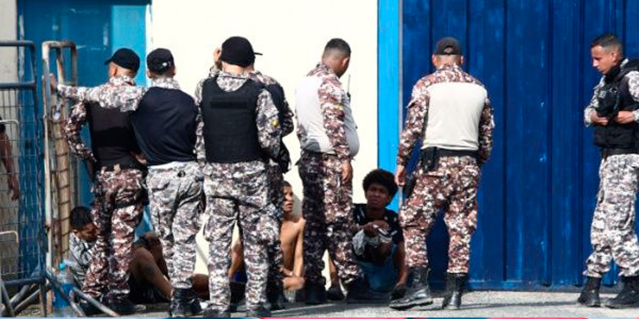 Policía toma el control del centro penitenciario en Ecuador. (Telesur)