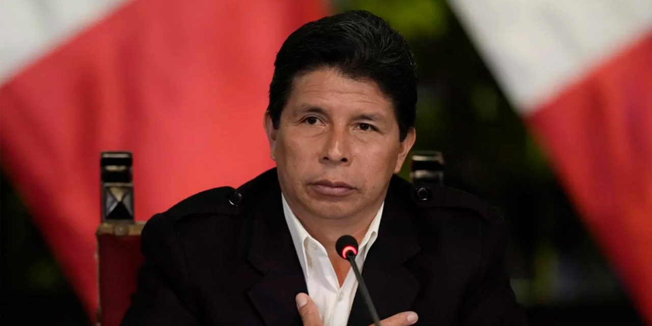 Pedro Castillo permanece con detención en Perú. (Foto: Sputnik)