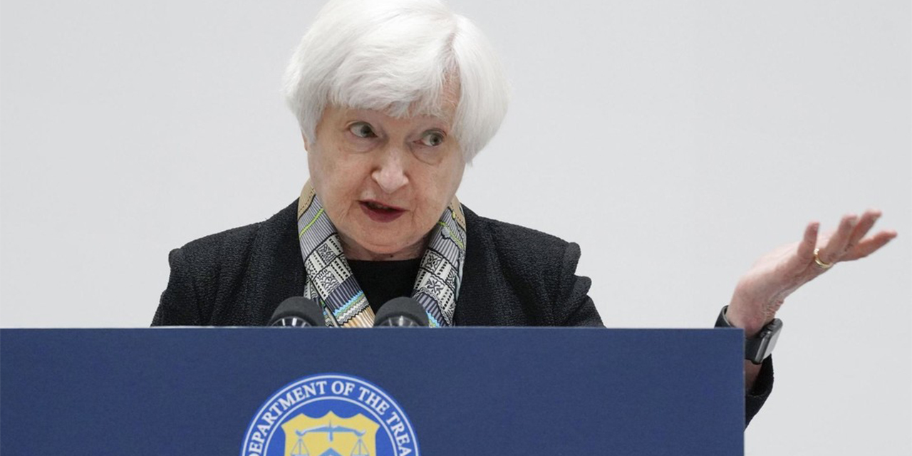 La secretaria del Tesoro de EEUU, Janet Yellen. (Foto: RT)