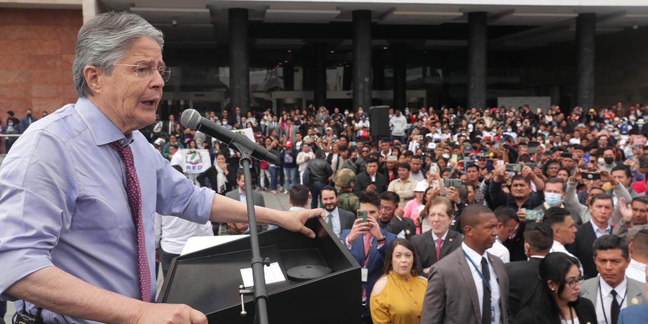 El presidente de Ecuador, Guillermo Lasso. | Foto: Archivo