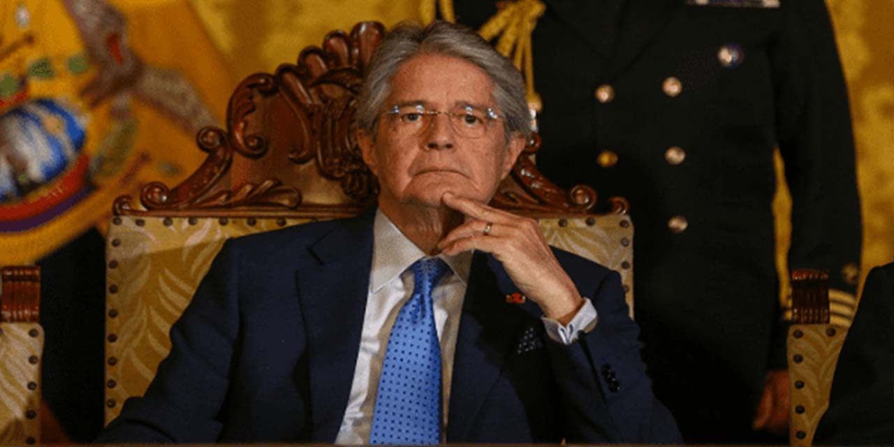 El presidente de Ecuador, Guillermo Lasso. | Foto: Telesur