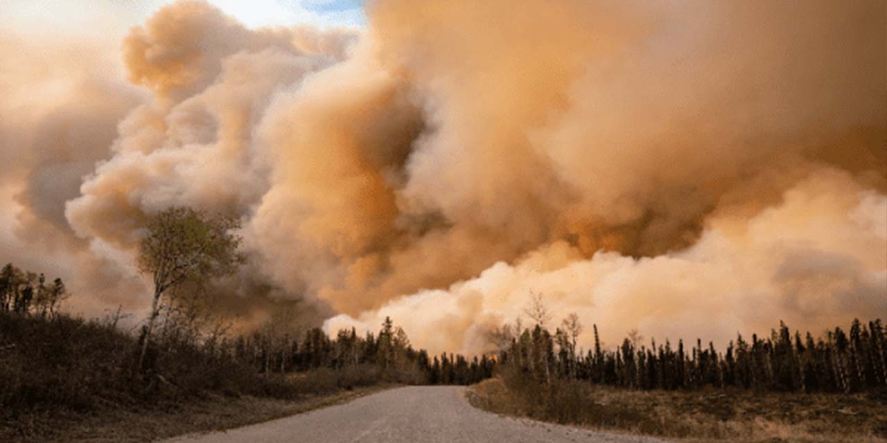 Incendios forestales amenazan a comunidades indígenas en Canadá