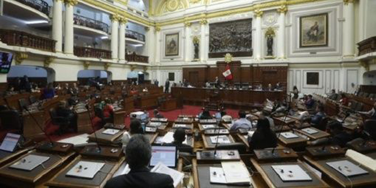 Vista del Congreso del Perú
