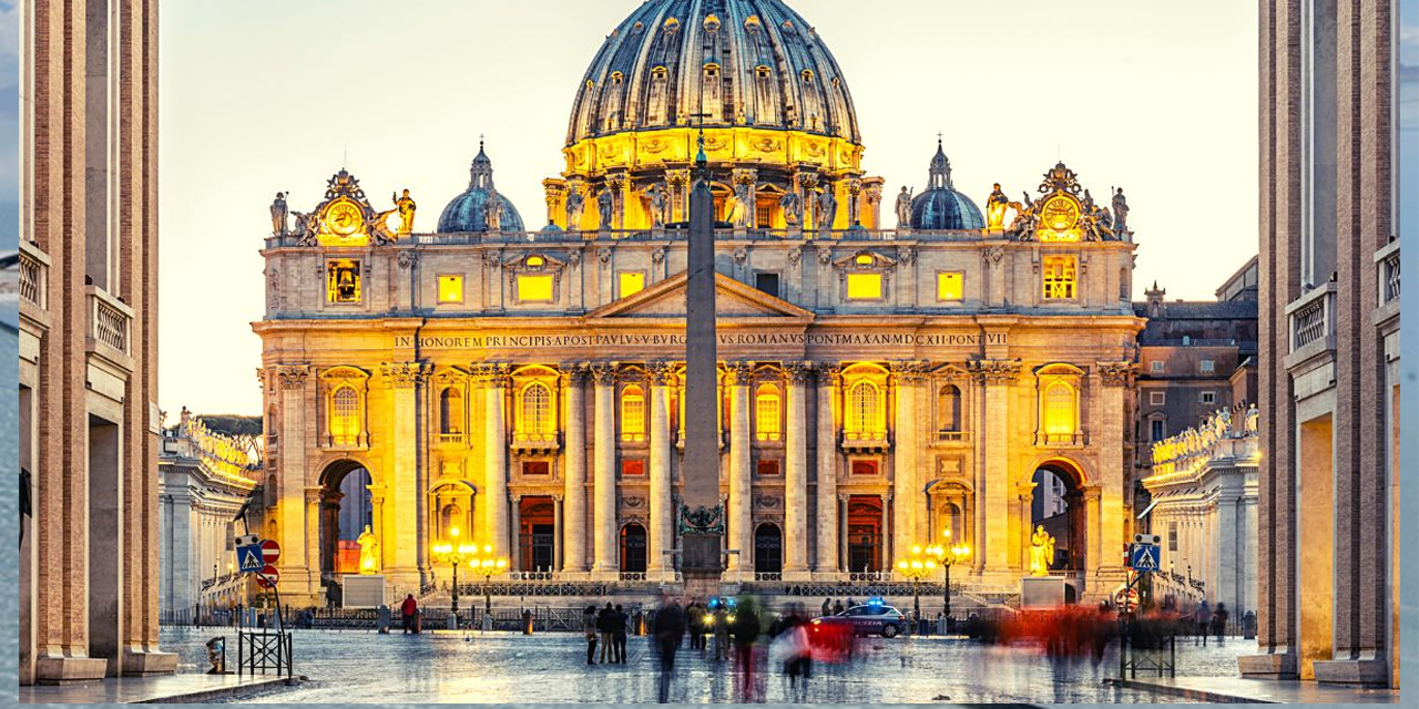 Ciudad del Vaticano, en el corazón de Roma.