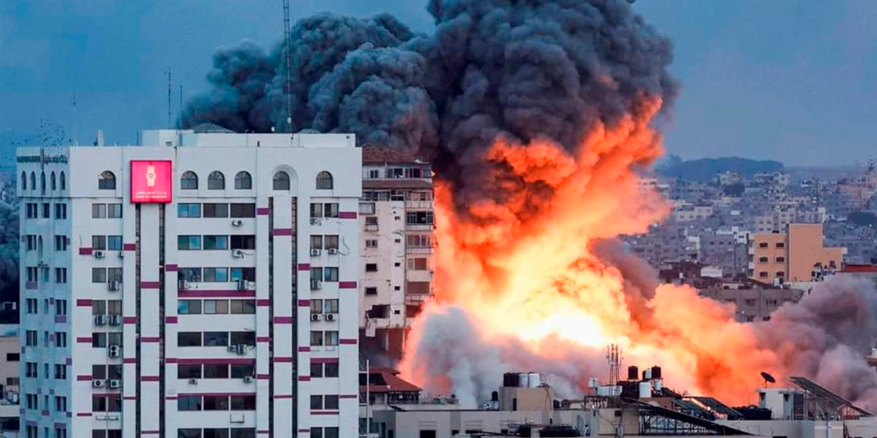 Hasta el momento, siete hospitales palestinos han sido blanco de ataques. Foto:  RRSS
