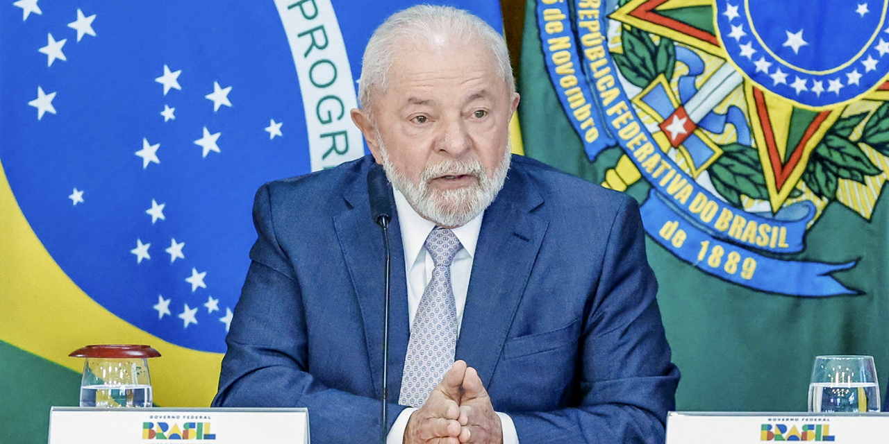 El presidentede Brasil, Luiz Inácio Lula da Silva.