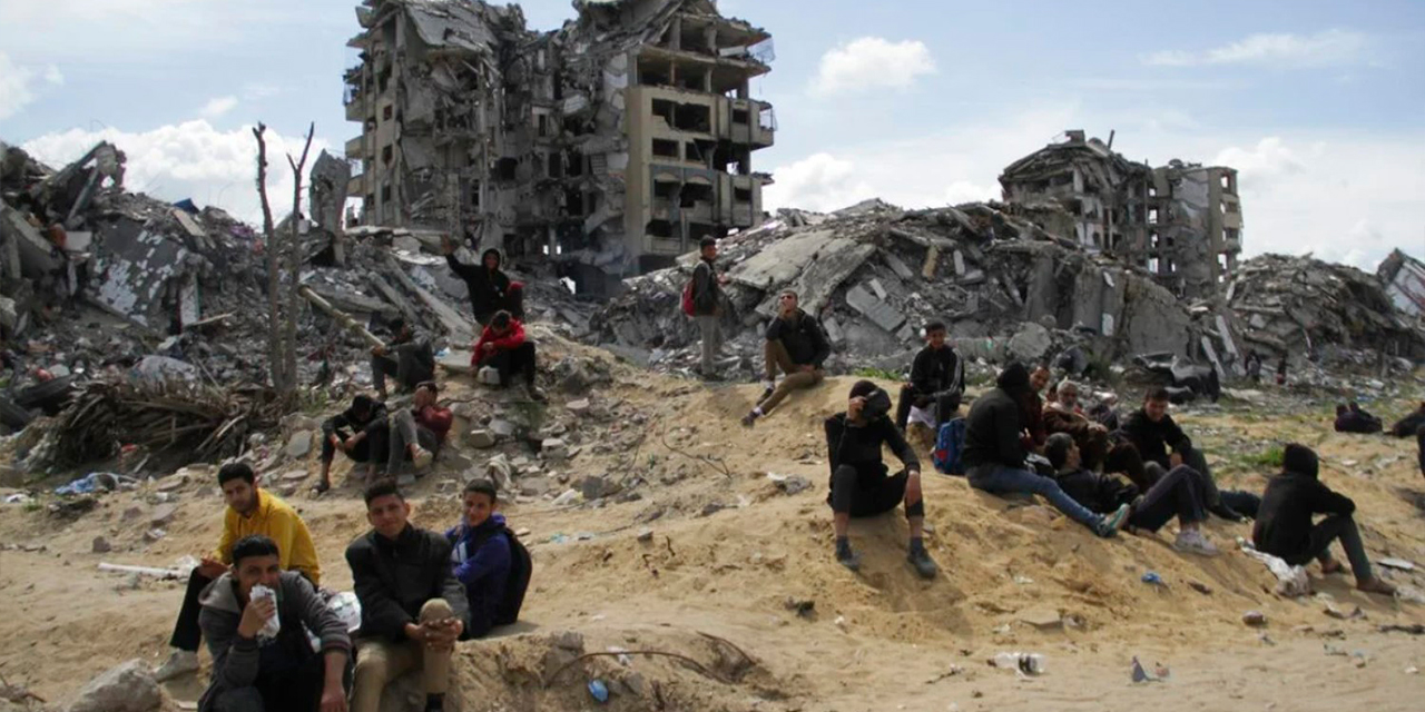 La mayoría de las víctimas mortales del ataque israelí son mujeres y niños. Foto: RT