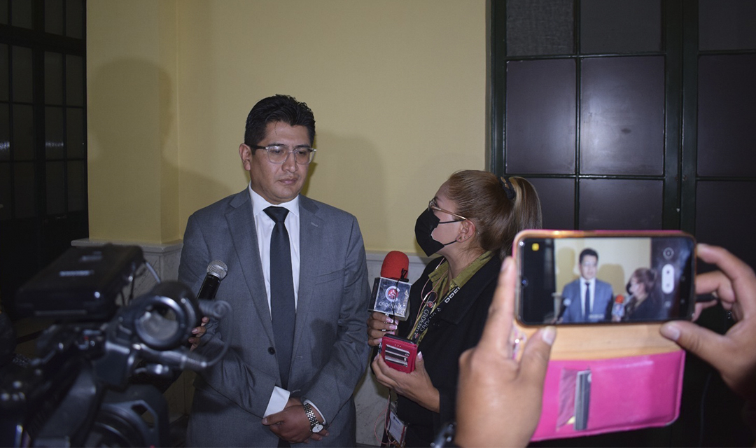 El director jurídico del Ministerio de Educación, Wilfredo Yujra. (Foto: Ministerio de Educación)