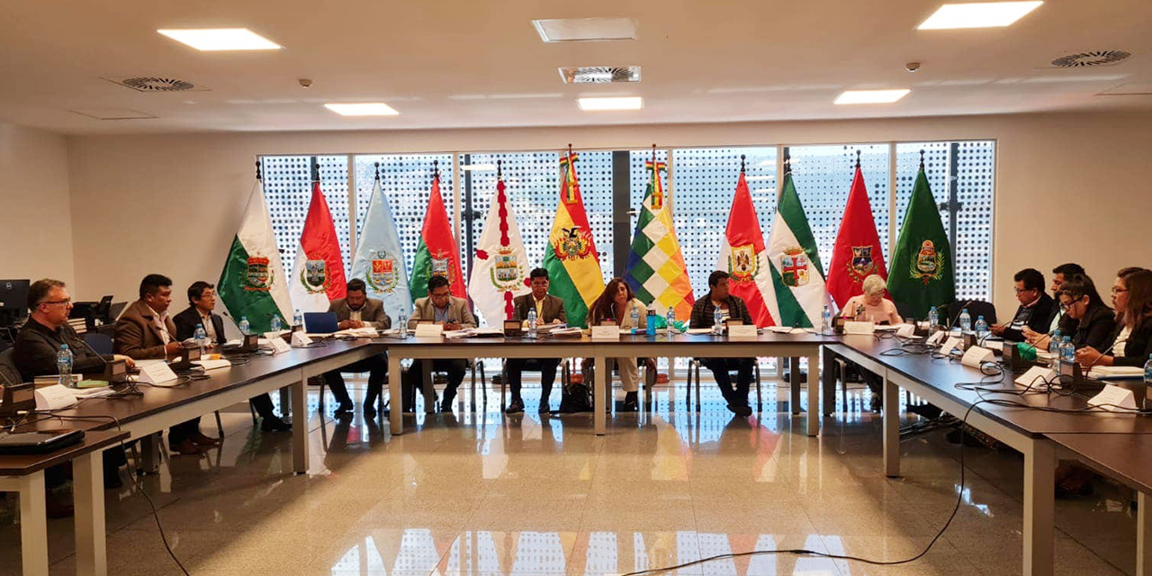Legisladores de la Comisión Mixta de Constitución. (Foto: Senado)