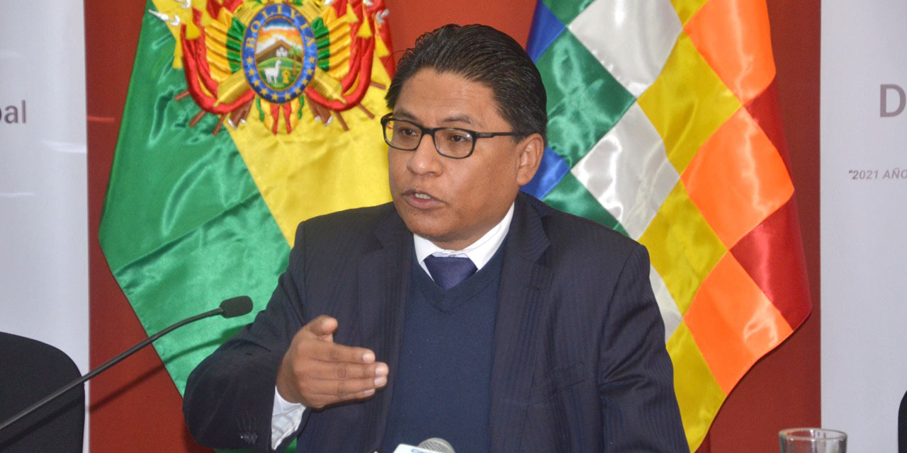 El ministro de Justicia, Iván Lima. | Foto: Archivo