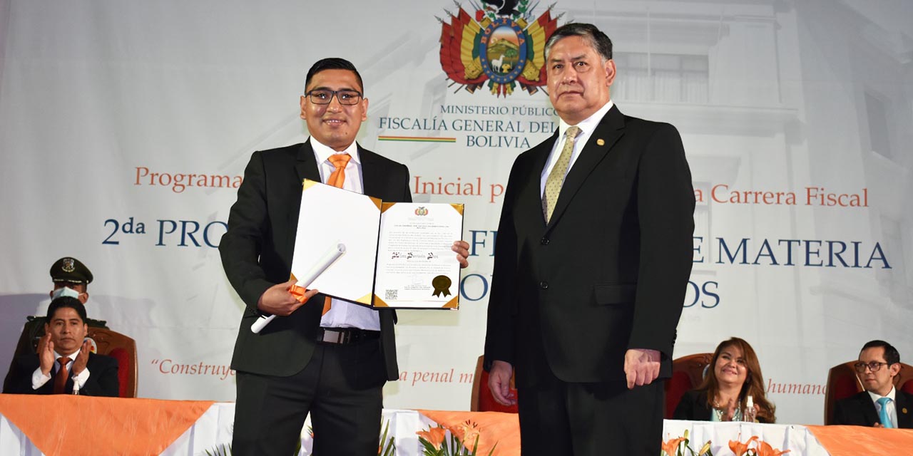 Ministerio Público contará con 230 fiscales de materia institucionalizados hasta fin de año