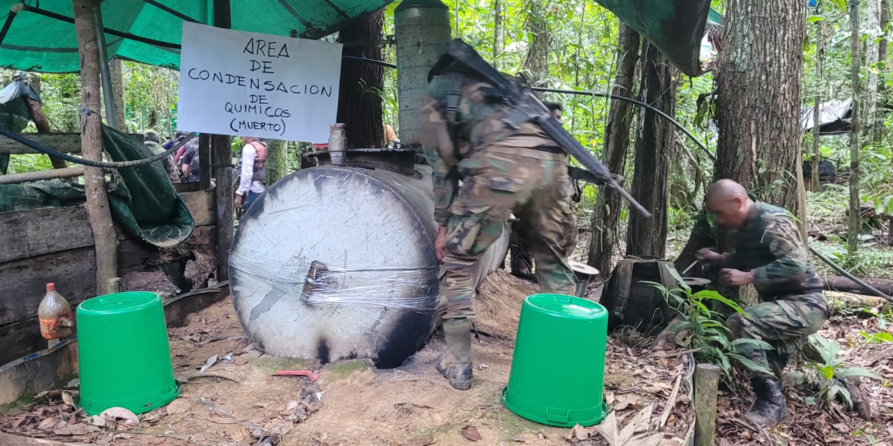 Policía europea aclara que 17 toneladas de droga salieron de Sudamérica no de Bolivia