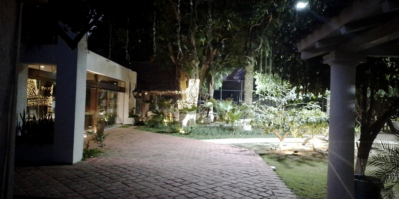 Una de las casas vinculadas a Marset, que fue allanada en Santa Cruz.