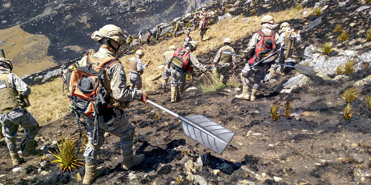 Presidente destaca que se haya controlado los incendios en el país