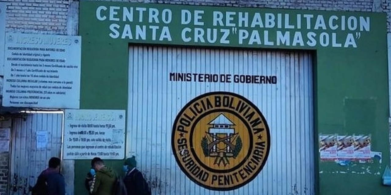 Centro penitenciario Palmasola.