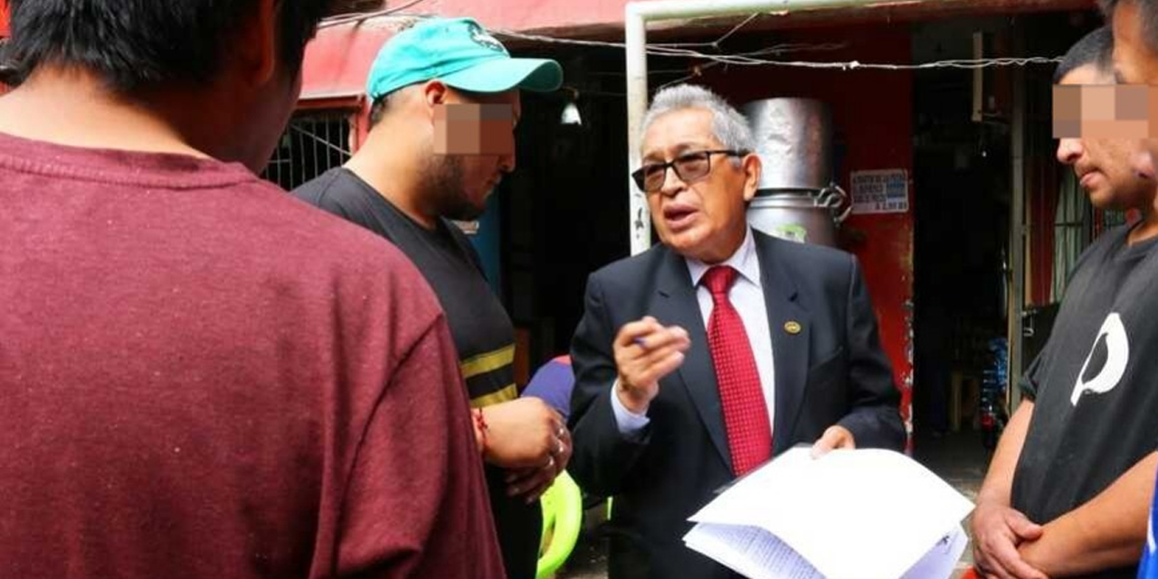 El presidente del TDJC, Winder Velasco. Foto: TDJ