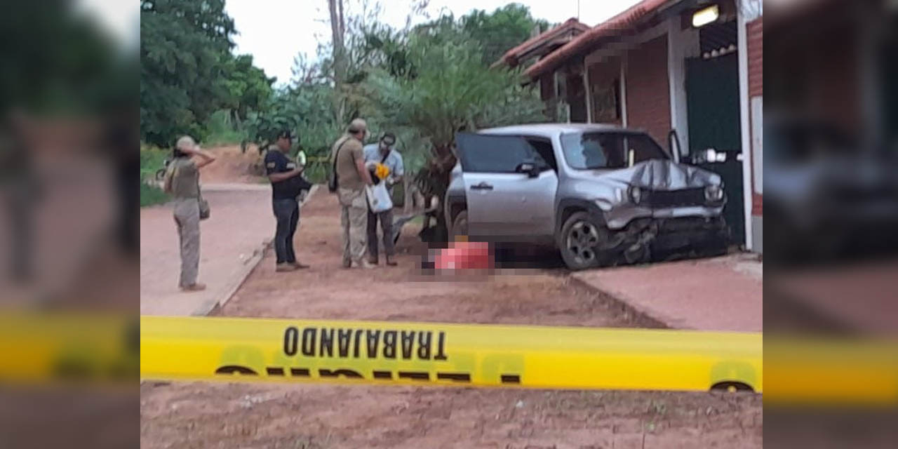 La Policía investiga los hechos en San Ignacio de Velasco. | Foto: N-24 7