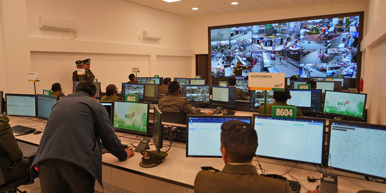 Gobierno fortalece la seguridad en El Alto con la inauguración de la fase II del proyecto BOL-110