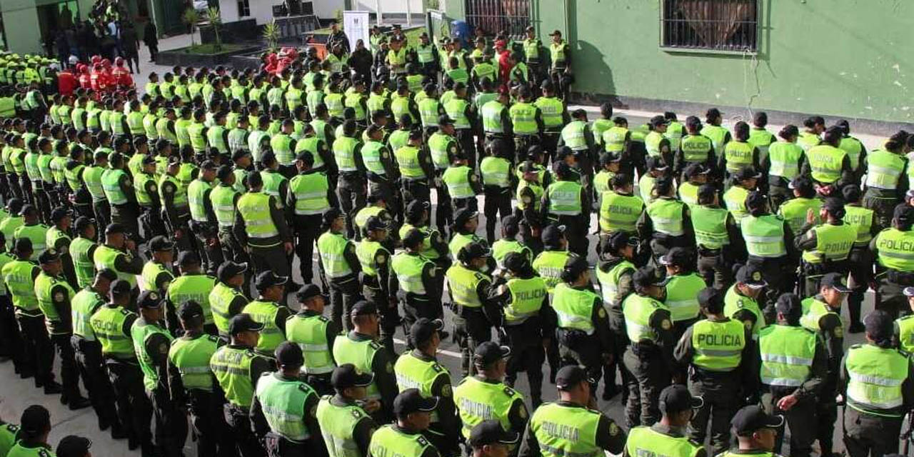Imagen de referencia. Foto: Archivo Policía Boliviana