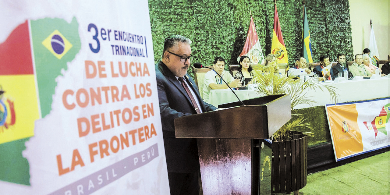 Inauguración del evento en la ciudad de Cobija. | Foto: Zofracobija