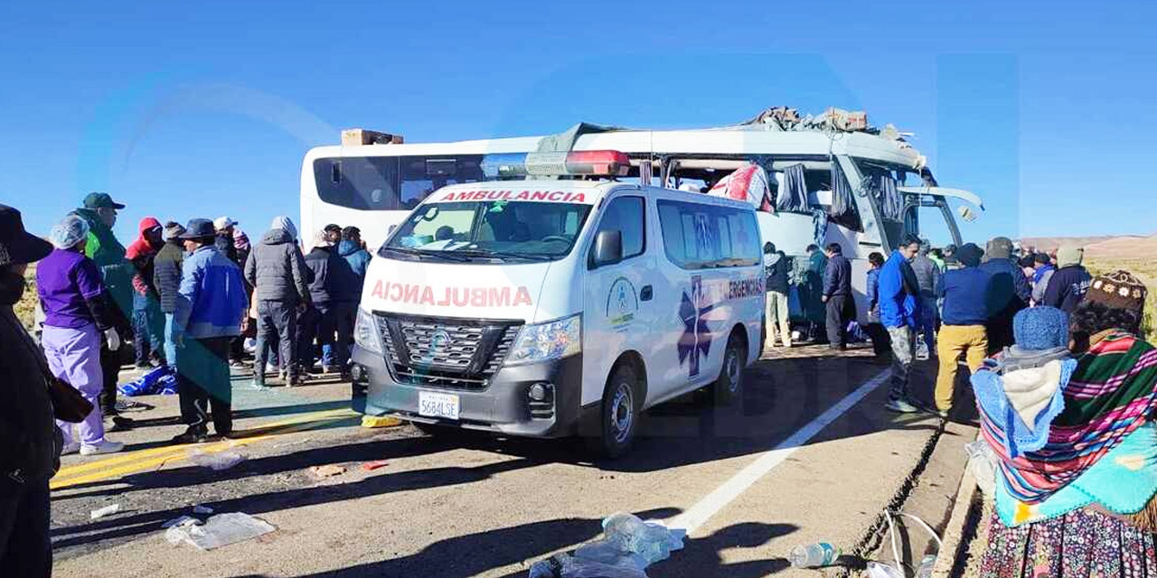 El accidente se registró a las 11h30 del sábado. Foto: Redes sociales