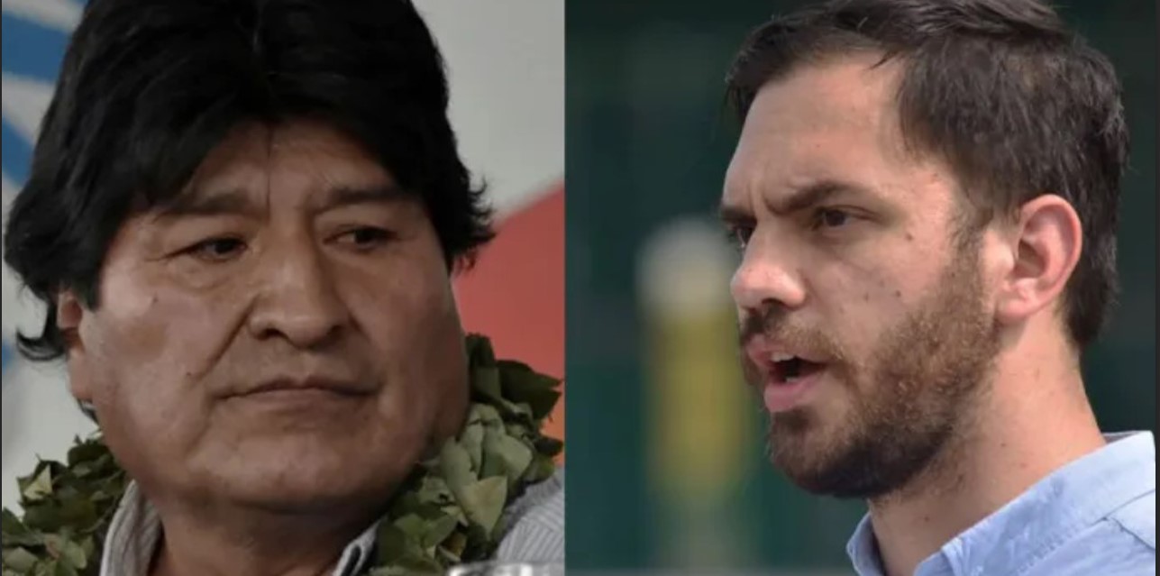 Evo Morales y Eduardo del Castillo. Foto composición RRSS