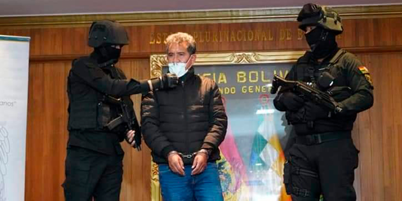 Maximiliano Dávila, el máximo responsable de la Policía en la lucha contra el narcotráfico en 2019, durante la administración de Evo Morales. Foto: Archivo