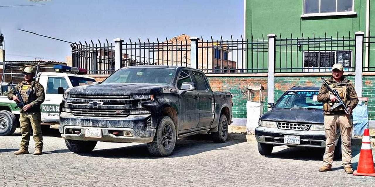 Foto: Policía Boliviana