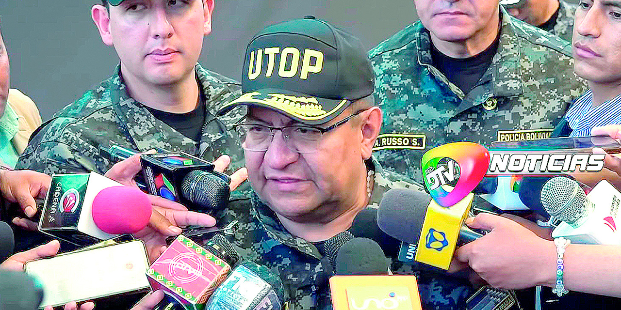 El comandante general de la Policía, Álvaro Álvarez. Foto: Archivo
