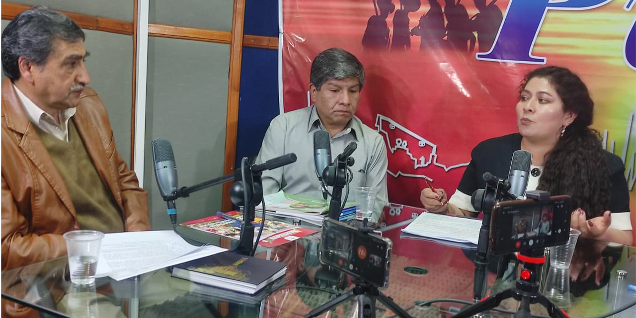 La diputada Blanca López en entrevista con el programa ‘Dialogando con el pueblo’. 