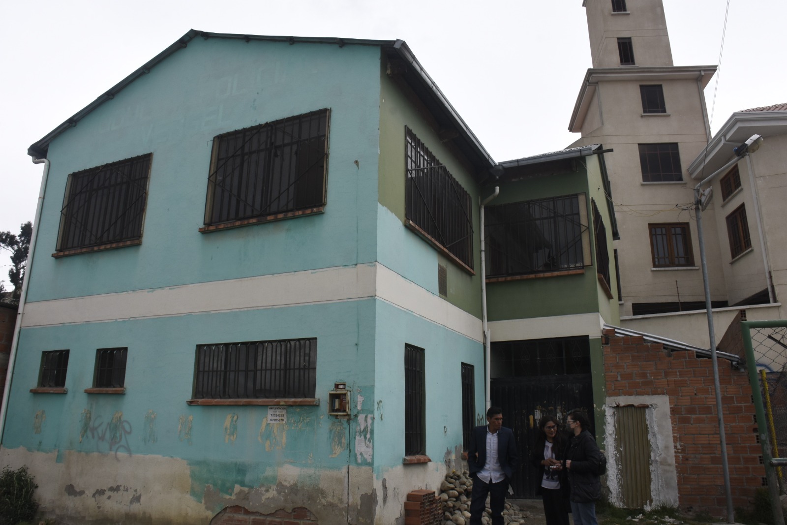 La sede vecinal del barrio El Vergel. 