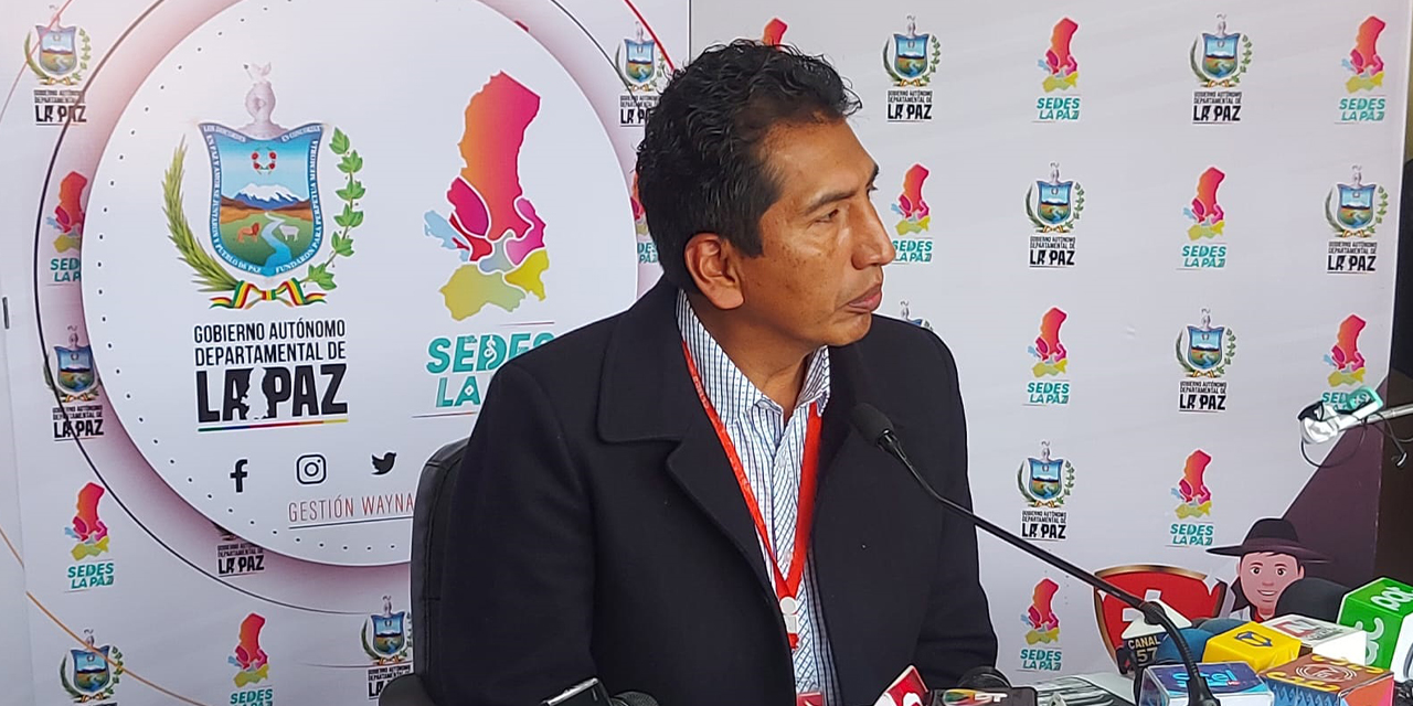 El director técnico del Sedes La Paz, Prisley Riveros. (Foto: Sedes La Paz)