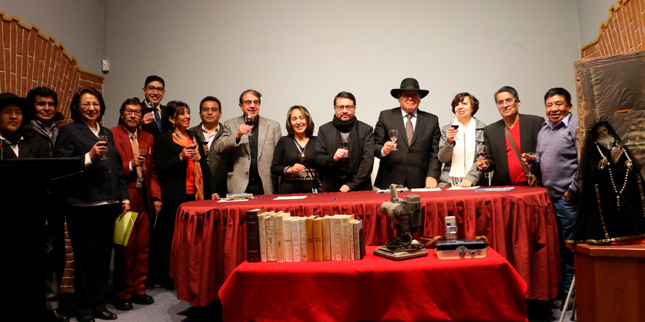 El acto especial celebrado en la Casa Nacional de Moneda (CNM). | Foto: FC-BCB