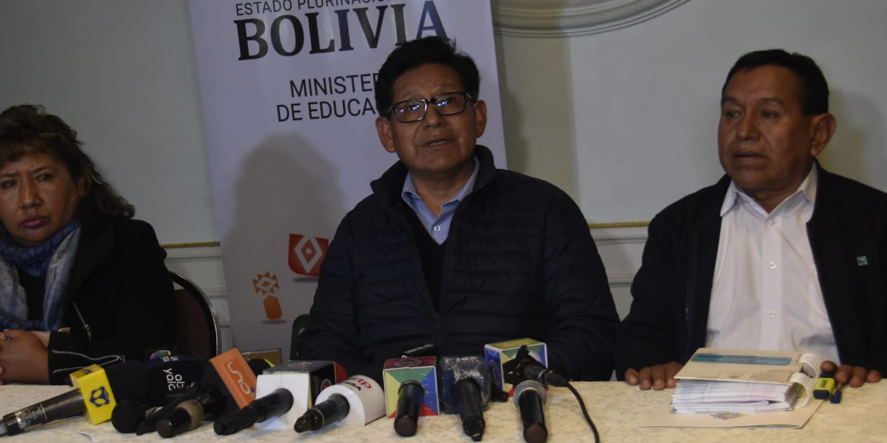El ministro Edgar Pary