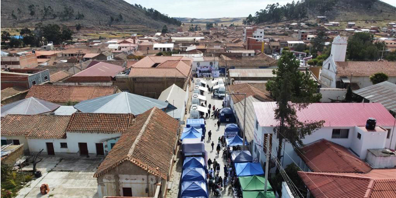 Municipio chuquisaqueño de Tarabuco recibe atención médica gratuita en intervenciones integrales