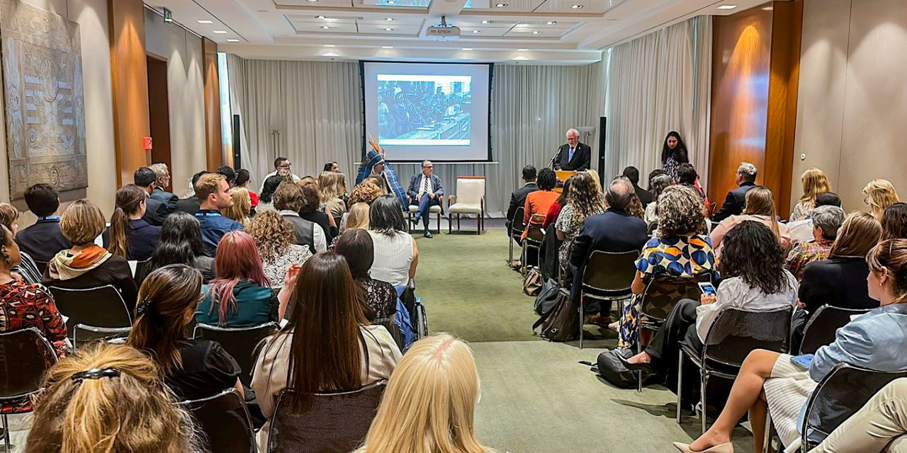La 76ª Asamblea Mundial de la Salud (AMS). (Foto: Cancillería)