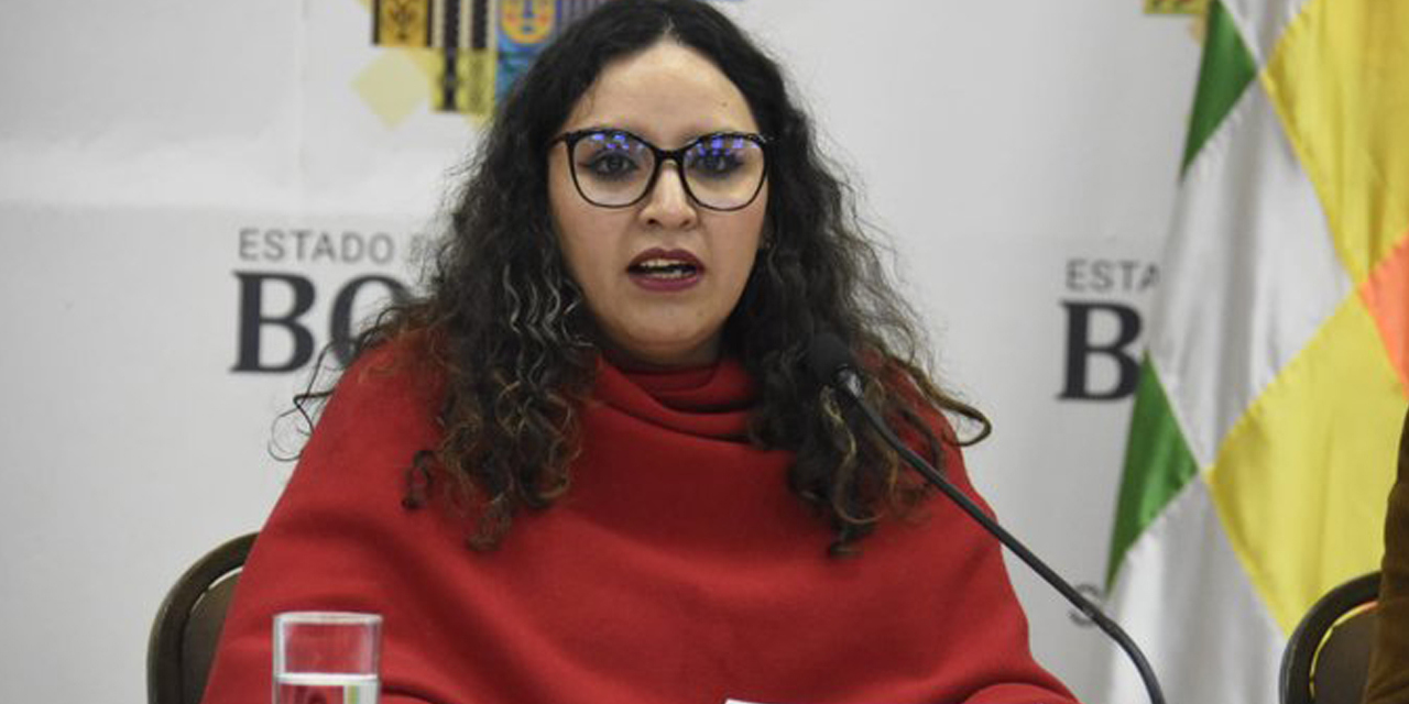 La ministra de Salud, María Renée Castro. | Foto: Gonzalo Jallasi