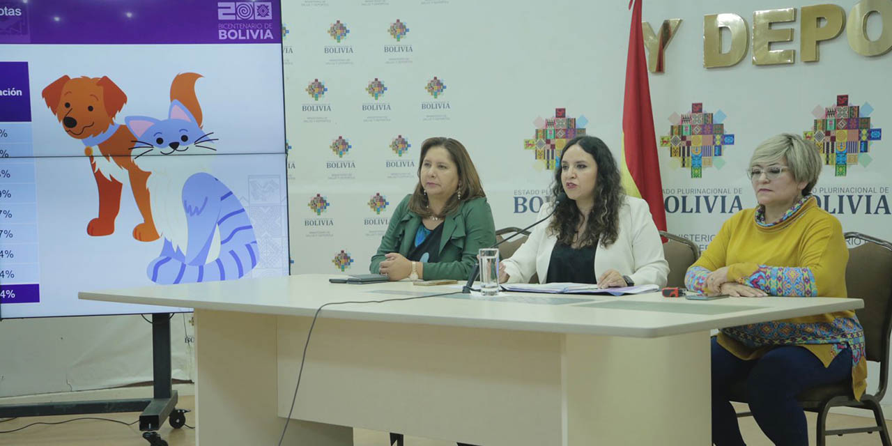 Campaña de vacunación antirrábica alcanzó al 72,4% entre perros y gatos